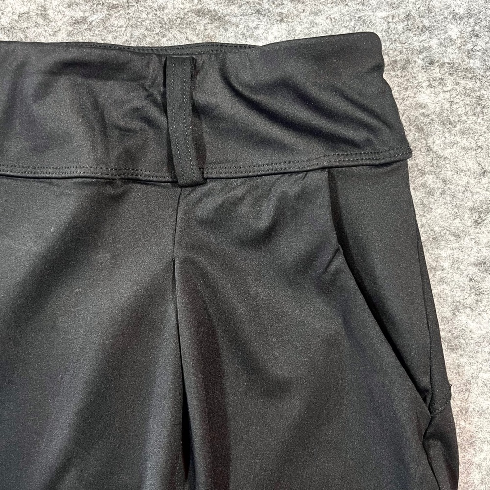 Active Pleated Shorts Women 2XL Black High Rise Golf Tennis Casual Chic Stretch - Picture 2 of 7